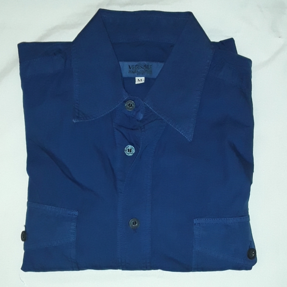 VERSACE MEN'S LONG SLEEVE SHIRT M